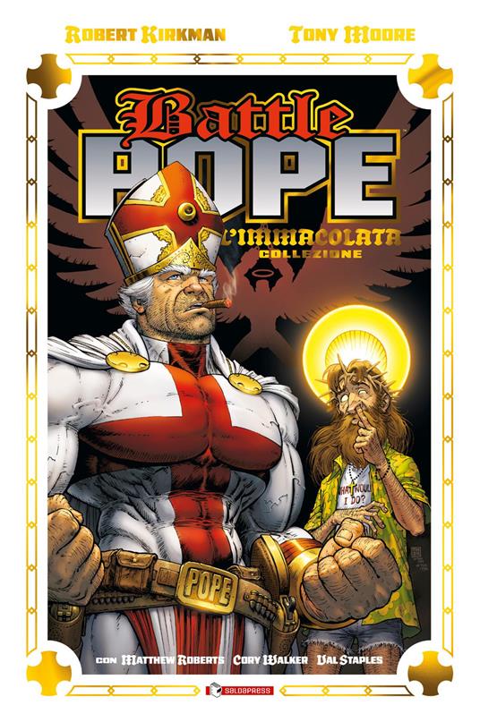 Battle Pope omnibus - Robert Kirkman,Tony Moore - copertina