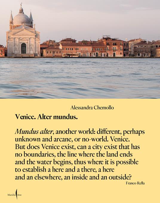 Venezia alter mundis. Ediz. inglese - Alessandra Chemollo - copertina