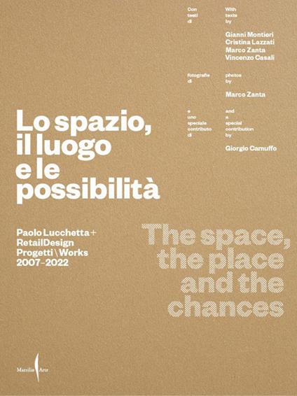 Paolo Lucchetta. Lo spazio, il luogo e le possibilità. Ediz. italiana e inglese - copertina