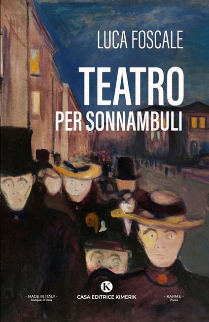 Teatro per sonnambuli - Luca Foscale - copertina