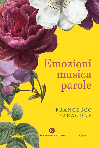 Emozioni, musica, parole - Francesco Faragone - copertina
