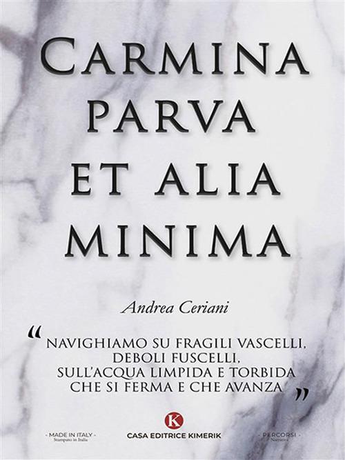 Carmina parva et alia minima - Andrea Ceriani - ebook