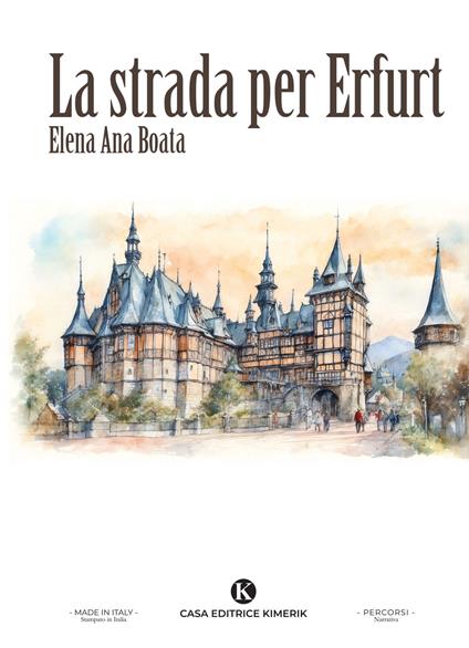 La strada per Erfurt - Elena Ana Boata - copertina