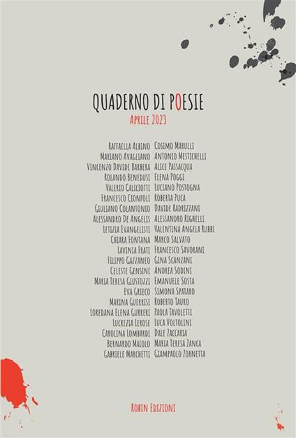 Quaderno di poesie. Aprile 2023 - V.V.A.A. - ebook