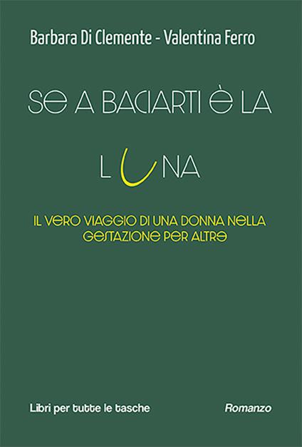 Se a baciarti è la luna. Il vero viaggio di una donna nella gestazione per altrɘ - Barbara Di Clemente,Valentina Ferro - copertina