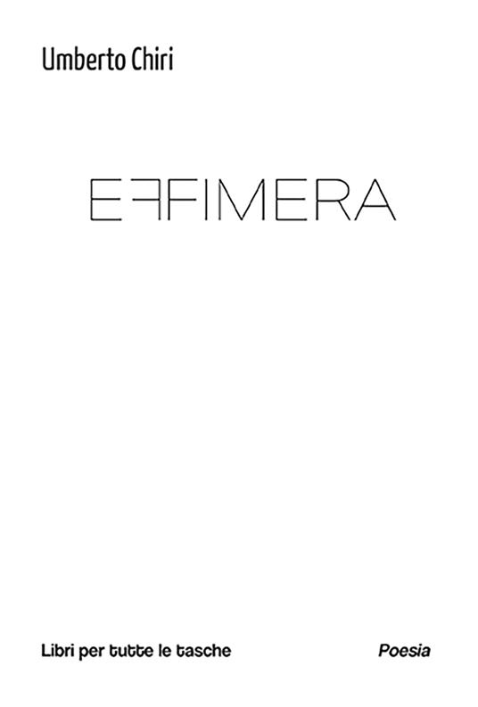 Effimera - Umberto Chiri - copertina