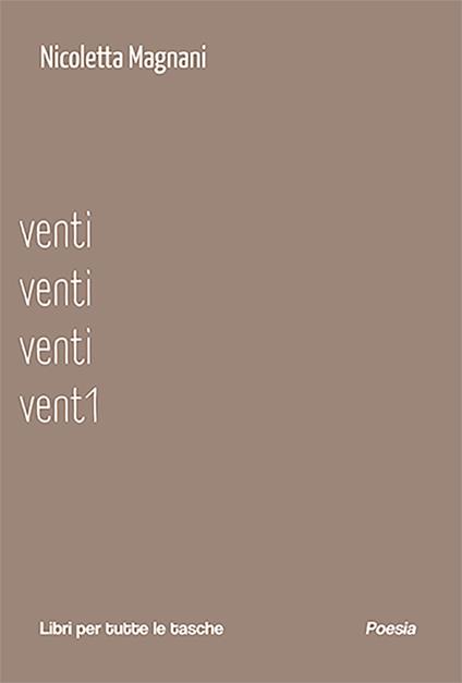 Venti venti venti vent1 - Nicoletta Magnani - copertina