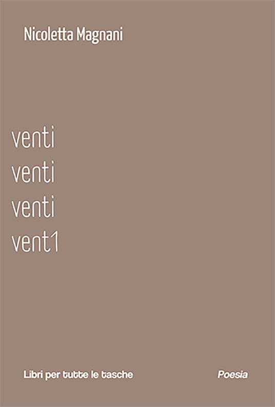 Venti venti venti vent1 - Nicoletta Magnani - copertina
