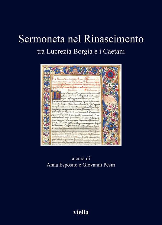 Sermoneta nel Rinascimento tra Lucrezia Borgia e i Caetani - copertina