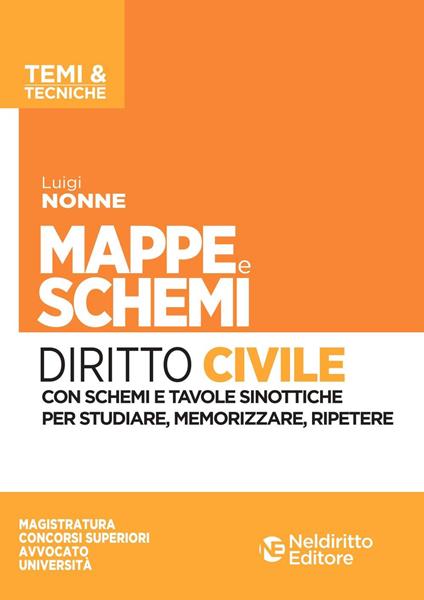 Mappe e schemi di diritto civile - copertina