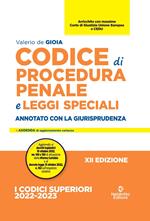 Codice di procedura penale e leggi speciali. Annotato con la giurisprudenza