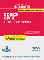 Codice civile e leggi complementari 2023