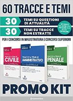 Kit: Tracce e temi di civile-Tracce e temi di penale-Tracce e temi di amministrativo