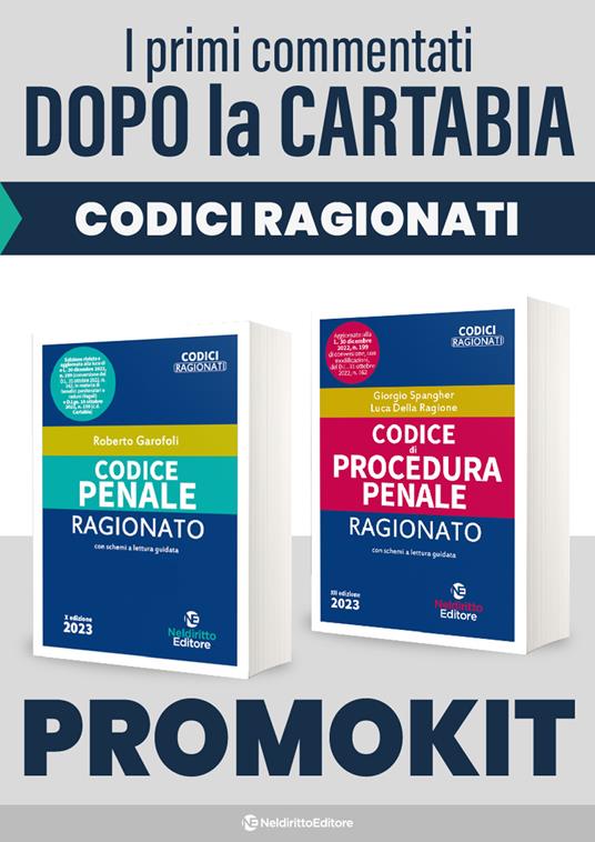Codice penale ragionato-Codice di procedura penale ragionato. Kit. Nuova ediz. - copertina