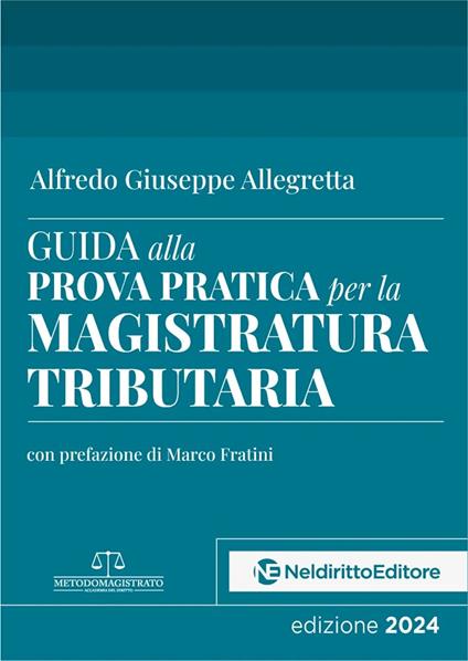 Guida alla prova pratica per la magistratura tributaria - copertina