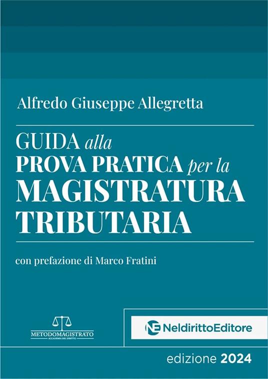 Guida alla prova pratica per la magistratura tributaria - copertina