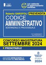 Codice amministrativo sostanziale e processuale