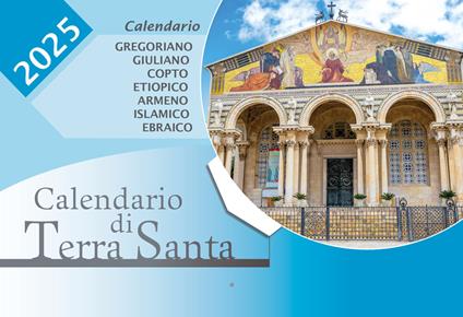 Calendario Terra Santa 2025 - copertina