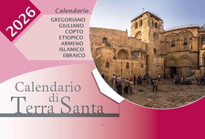 Calendario di Terra Santa 2026 - Alberto Elli - copertina