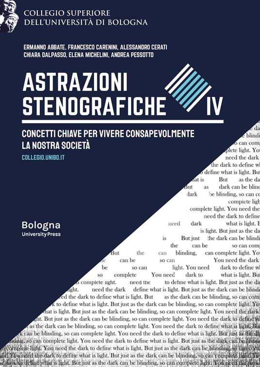 Astrazioni stenografiche. Concetti chiave per vivere consapevolmente la nostra società. Vol. 4 - copertina