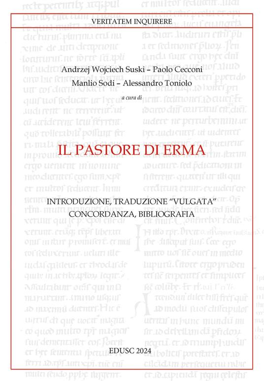 Il pastore di Erma - copertina