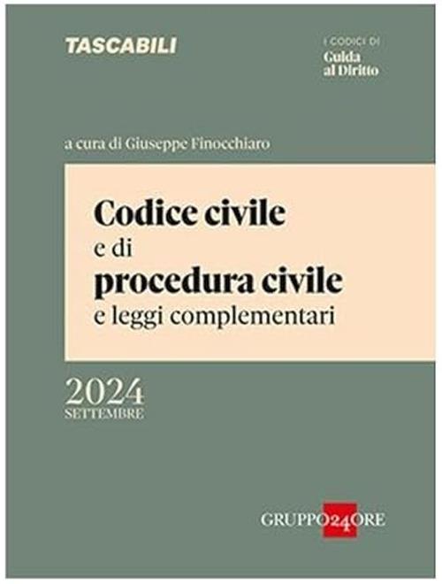 Codice civile e di procedura civile e leggi complementari - copertina