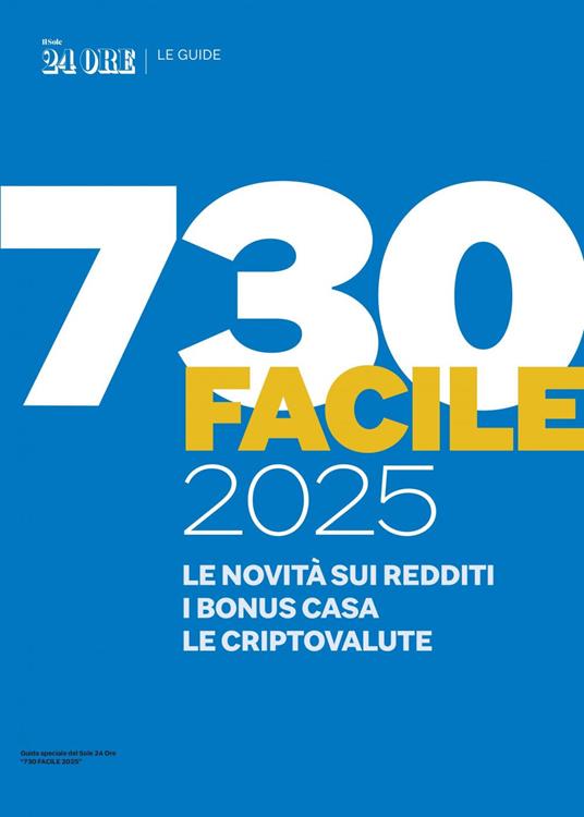 730 facile 2025. Le novità sui redditi, i bonus casa, le criptovalute - AA.VV. - ebook