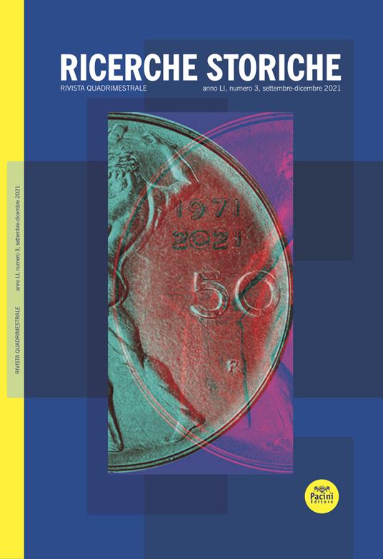 Ricerche storiche (2021). Vol. 3 - copertina