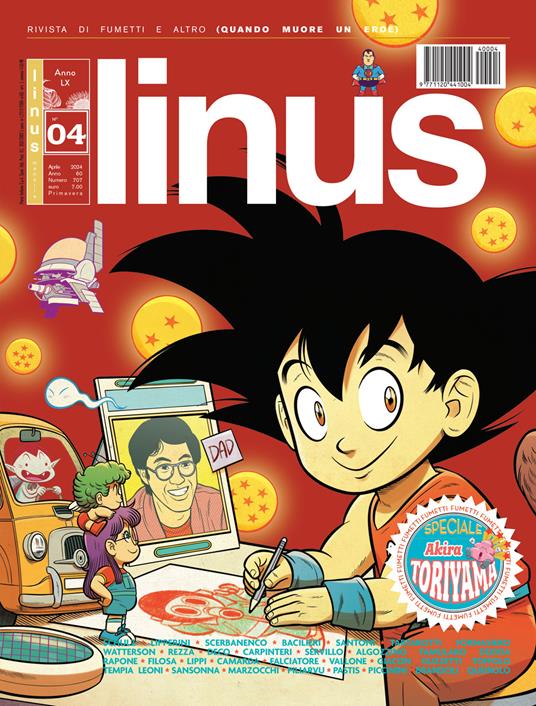 Linus (2024). Vol. 4 - copertina