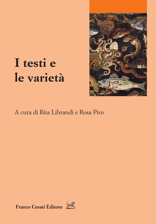 I testi e le varietà - copertina