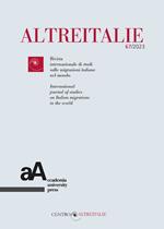 Altreitalie. Rivista internazionale di studi sulle popolazioni di origine italiana nel mondo (2023). Vol. 67