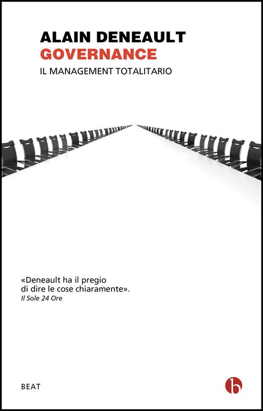 Governance. Il management totalitario - Alain Deneault - copertina