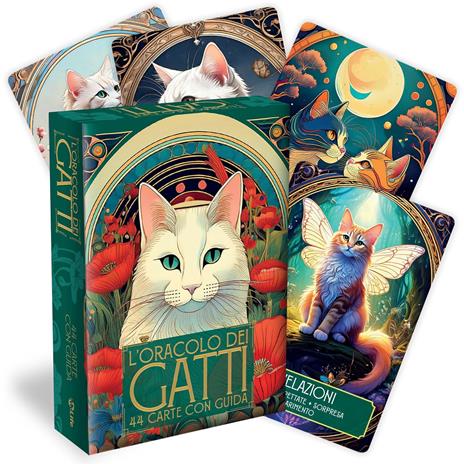 L'oracolo dei gatti. 44 carte. Con guida illustrata - Ishtar - 2