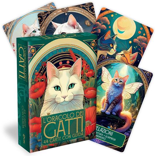 L'oracolo dei gatti. 44 carte. Con guida illustrata - Ishtar - 2