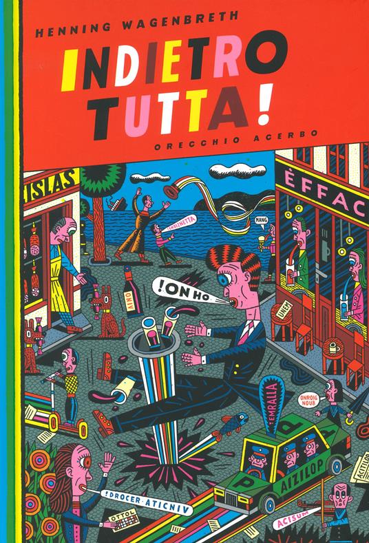 Indietro tutta! - Henning Wagenbreth - copertina