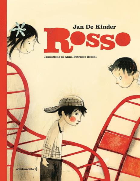 Rosso. Ediz. a colori - Jan de Kinder - copertina