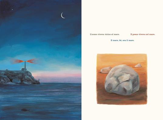 L'uomo, il pesce, il mare. Ediz. a colori - Daniel Fehr - 2