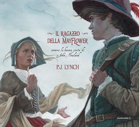 Il ragazzo della Mayflower - P. J. Lynch - copertina