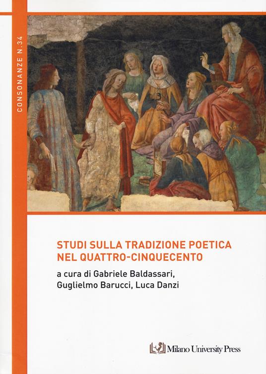 Studi sulla tradizione poetica nel Quattro-Cinquecento - copertina