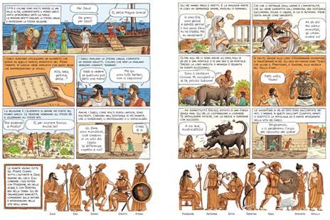 Antica Grecia a fumetti - Dominique Joly - 2