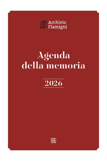 Agenda della memoria 2026 - copertina