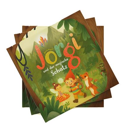 Jorgi und der magische Schatz - Doris Knab - copertina