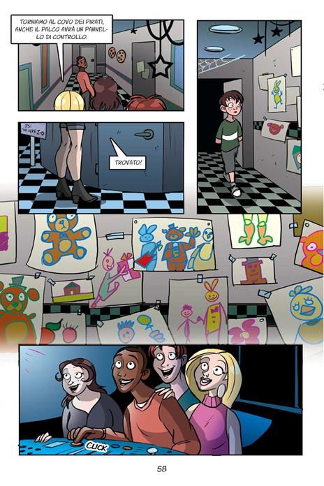 Five nights at Freddy's. The silver eyes. Il graphic novel - Scott Cawthon,Kira Breed-Wrisley - 4
