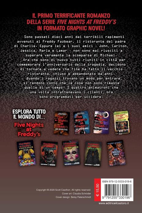 Five nights at Freddy's. The silver eyes. Il graphic novel - Scott Cawthon,Kira Breed-Wrisley - 5