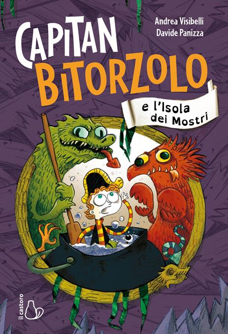 Capitan Bitorzolo e l'isola dei mostri. Vol. 3 - Andrea Visibelli - copertina