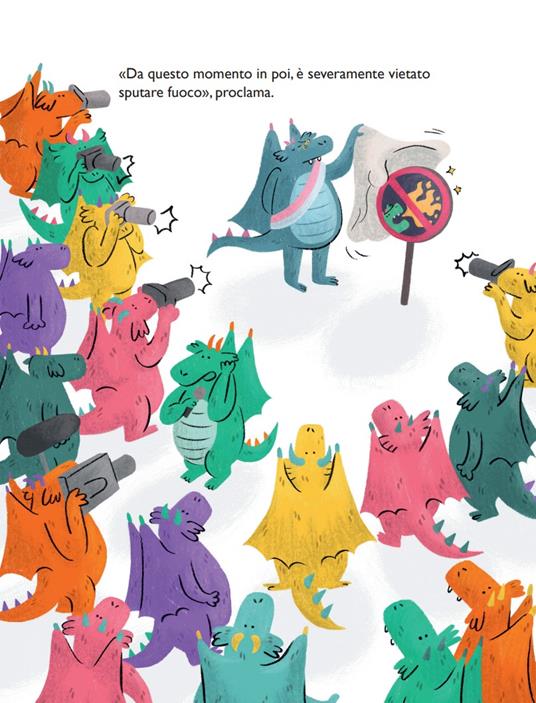 Vietato sputare fuoco. L'emozione della rabbia spiegata ai bambini. Ediz. a colori - Ilaria Perversi - 6