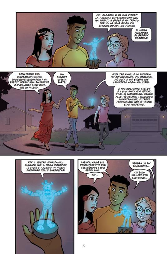 Five nights at Freddy's. I racconti del Pizzaplex. Graphic novel. Vol. 1 - Scott Cawthon,Andrea Waggener - 3