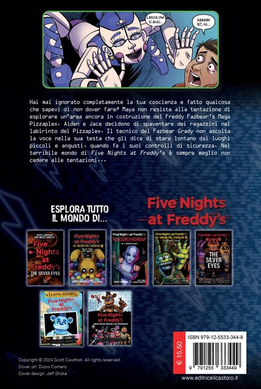 Five nights at Freddy's. I racconti del Pizzaplex. Graphic novel. Vol. 1 - Scott Cawthon,Andrea Waggener - 8