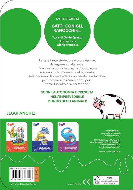 Tante storie di gatti, conigli, ranocchi e.... Ediz. a colori - Guido Quarzo - 7