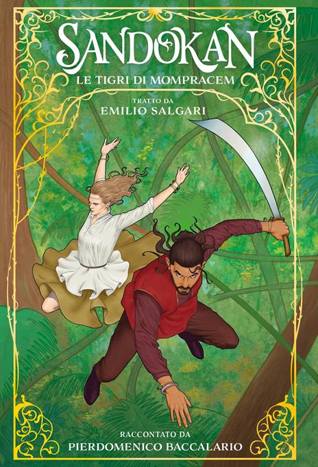 Sandokan. Le tigri di Mompracem - Emilio Salgari - copertina